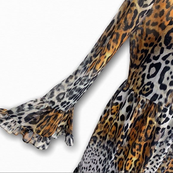 GENERATION LOVE Blaine Maxi *SAMPLE DRESS* Cheetah - Picture 6 of 14